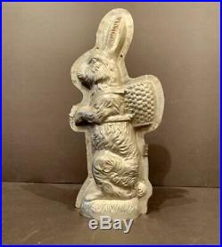 Oversize Rabbit Chocolate Mold, Early 20th C
