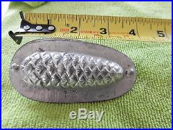 PINE CONE CHOCOLATE MOLD MOLDS VINTAGE ANTIQUE MOULD RARE 4 inch