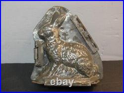 RARE ANTIQUE ANTON REICHE 6748 Bunny 5 Tall 5 Wide At The Base CHOCOLATE MOLD