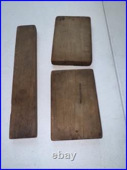 RARE ANTIQUE GERMAN Wooden Springerle Butter Cookie Mold PRINT FOLK ART