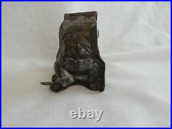 RARE ANTIQUE VINTAGE CHOCOLATE MOLD, BULLDOG with Lofts New York makers mark