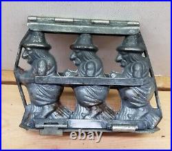 RARE ATQ ANTON REICHE 24270 COVEN OF WITCHES CHOCOLATE Halloween MOLD GERMANY
