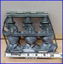 RARE ATQ ANTON REICHE 24270 COVEN OF WITCHES CHOCOLATE Halloween MOLD GERMANY
