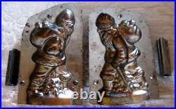 RARE Antique Christmas Mold of Santa with Walking Stick # 217 5.75