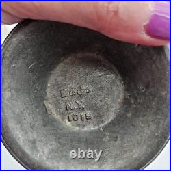 RARE Antique Ice Cream Chocolate Butter Pewter Mold Pie Shell #1015 E & Co NY RARE Antique Ice Cream Chocolate Butter Pewter Mold Pie Shell #1015 E & Co NY
