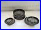 RARE-Antique-Thistle-3-Fruit-Pear-Pudding-Mold-Tin-Jelly-Cake-Food-Set-of-3-01-wtb