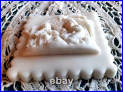 RARE Springerle Speculaas Butter Cookie Stamp Mold DEEP NATIVITY & SHEPHERD