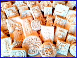 RARE Springerle Speculaas Gingerbread Butter Cookie Stamp MOLD MUSICAL COUPLE
