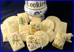 RARE Springerle Speculaas Gingerbread Butter Cookie Stamp MOLD MUSICAL COUPLE