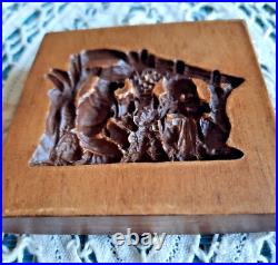 RARE Springerle Speculaas, Gingerbread Butter Cookie Stamp Press Mold -NATIVITY