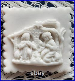 RARE Springerle Speculaas, Gingerbread Butter Cookie Stamp Press Mold -NATIVITY