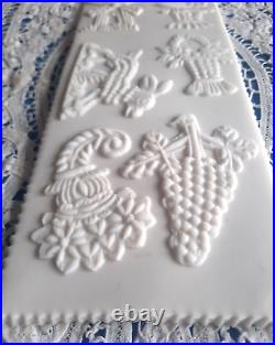 RARE Springerle Speculaas Gingerbread Butter Marzipan Cookie Stamp MOLD PRESS