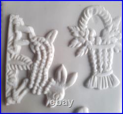 RARE Springerle Speculaas Gingerbread Butter Marzipan Cookie Stamp MOLD PRESS