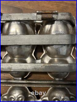 RARE TRIPLE Vormenfabriek Tilburg Holland MONKEY CHIMP Chocolate Mold Vintage