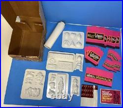 RARE Vintage Willy Wonka and the Chocolate Factory Candy Mold Kit, 1971