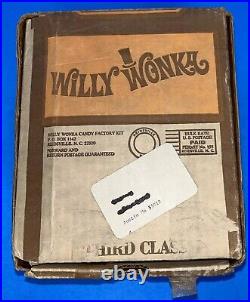 RARE Vintage Willy Wonka and the Chocolate Factory Candy Mold Kit, 1971