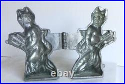 RARE antique EPPELSHEIMER 1176 KRAMPUS DEVIL HALLOWEEN ICE CREAM MOLD chocolate