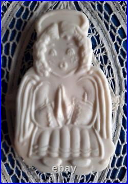 RETIRED GENE WILSON Wooden Springerle Cookie Stamp MOLD SWEET CHRISTMAS ANGEL