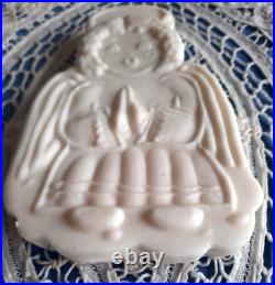 RETIRED GENE WILSON Wooden Springerle Cookie Stamp MOLD SWEET CHRISTMAS ANGEL