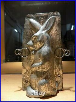 Rabbit Bunny Chocolate Mold Mould Molds Vintage Antique