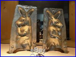 Rabbit Bunny Chocolate Mold Mould Molds Vintage Antique