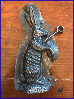 Rabbit Easter Bunny Chocolate Mold / Mould ANTON REICHE / Vintage Antique
