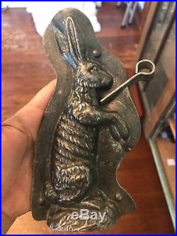 Rabbit Easter Bunny Chocolate Mold / Mould ANTON REICHE / Vintage Antique