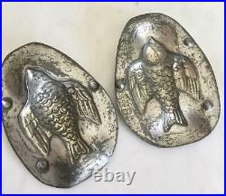 Rare Antique 1926 Anton Reiche 10732 Sparrow Wings Out Chocolate Mold