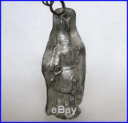Rare Antique Anton Reiche Vintage Chocolate Mold Rabbit with Rifle Dresden Germany
