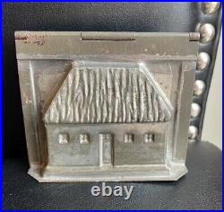 Rare Antique Chocolate Candy Mold Christmas Manger Scene Made In Germany