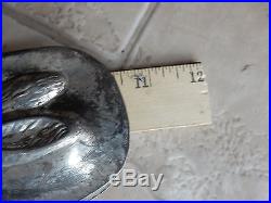 Rare Antique Chocolate Mold Candy Mold Bunny Rabbit Easter 10 1/2 inches