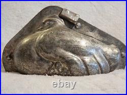 Rare Antique Dove with Chicks Chocolate Mold by Letang