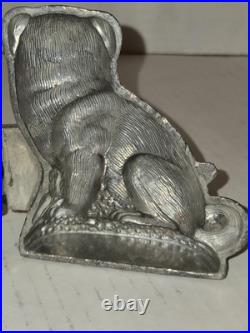 Rare Antique Eppelsheimer Pewter Ice Cream Mold Dog #390 E&CO Chocolate Candy Rare Antique Eppelsheimer Pewter Ice Cream Mold Dog #390 E&CO Chocolate Candy