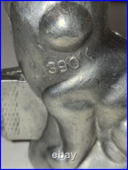Rare Antique Eppelsheimer Pewter Ice Cream Mold Dog #390 E&CO Chocolate Candy Rare Antique Eppelsheimer Pewter Ice Cream Mold Dog #390 E&CO Chocolate Candy