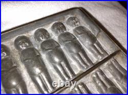 Rare Antique Tin Chocolate Candy MoldPenny BabiesKewpiesActon Tool & Stamping Rare Antique Tin Chocolate Candy MoldPenny BabiesKewpiesActon Tool & Stamping