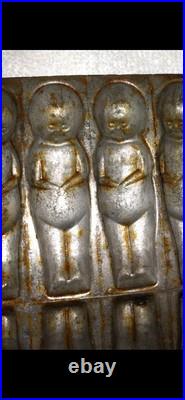 Rare Antique Tin Chocolate Candy MoldPenny BabiesKewpiesActon Tool & Stamping Rare Antique Tin Chocolate Candy MoldPenny BabiesKewpiesActon Tool & Stamping