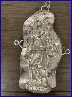 Rare Anton Reiche Chocolate Mold #14713 8 cm EASTER BUNNY- BAG & CANE Rare Anton Reiche Chocolate Mold #14713 8 cm EASTER BUNNY- BAG & CANE