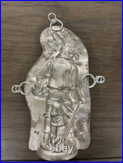 Rare Anton Reiche Chocolate Mold #14713 8 cm EASTER BUNNY- BAG & CANE Rare Anton Reiche Chocolate Mold #14713 8 cm EASTER BUNNY- BAG & CANE