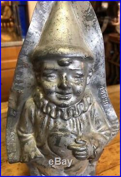 Rare Anton Reiche Dresden Chocolate Clown Mold, Pierrot In Love 12