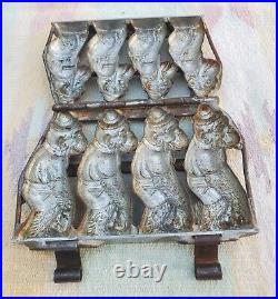 Rare Anton Reiche Weygandt Chocolate Mold Hinged Circus Bears Free Shipping