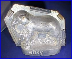 Rare Large Antique Elephant Chocolate Mold #1440