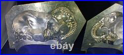 Rare Large Antique Elephant Chocolate Mold #1440