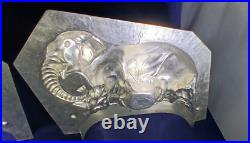 Rare Large Antique Elephant Chocolate Mold #1440