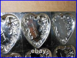 Rare Vintage / Antique Fanny Farmer Metal Chocolate Candy Mold Hearts Cupid Rare Vintage / Antique Fanny Farmer Metal Chocolate Candy Mold Hearts Cupid