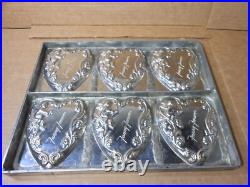 Rare Vintage / Antique Fanny Farmer Metal Chocolate Candy Mold Hearts Cupid Rare Vintage / Antique Fanny Farmer Metal Chocolate Candy Mold Hearts Cupid