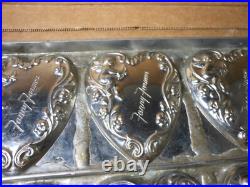 Rare Vintage / Antique Fanny Farmer Metal Chocolate Candy Mold Hearts Cupid Rare Vintage / Antique Fanny Farmer Metal Chocolate Candy Mold Hearts Cupid