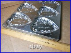 Rare Vintage / Antique Fanny Farmer Metal Chocolate Candy Mold Hearts Cupid Rare Vintage / Antique Fanny Farmer Metal Chocolate Candy Mold Hearts Cupid