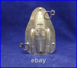 Rocket Ship Candy Chocolate Mold Rare hard to find F. Cluydts Antwerpe 16266
