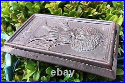 STRUWWELPETER vtg tin mold anton reiche antique chocolate candy bar german book