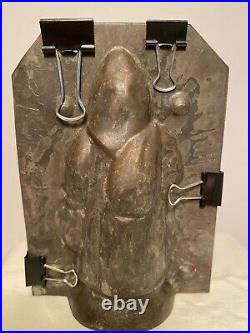 Sale! Antique Santa Chocolate Mold Jaburg Bros Worth St NYC